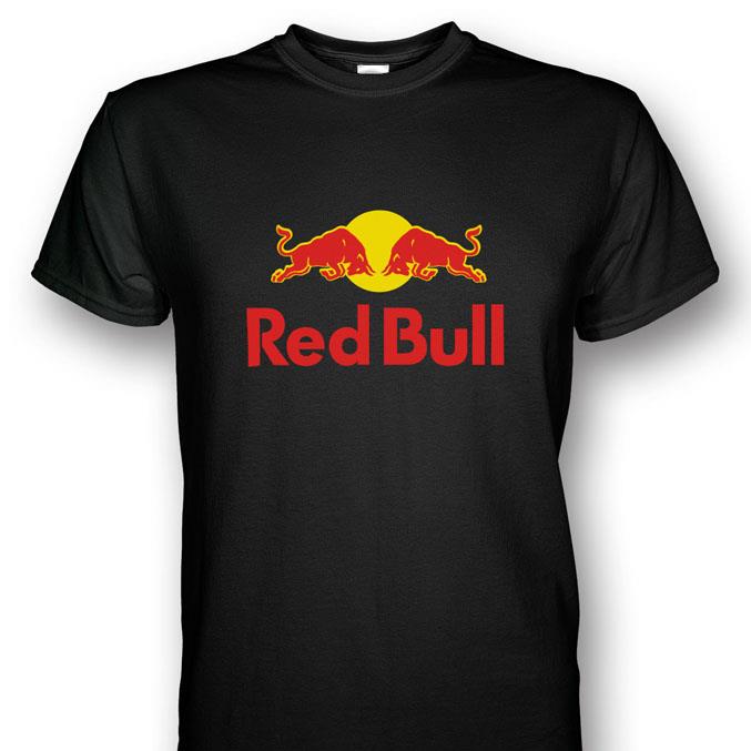 red bull logo t shirt