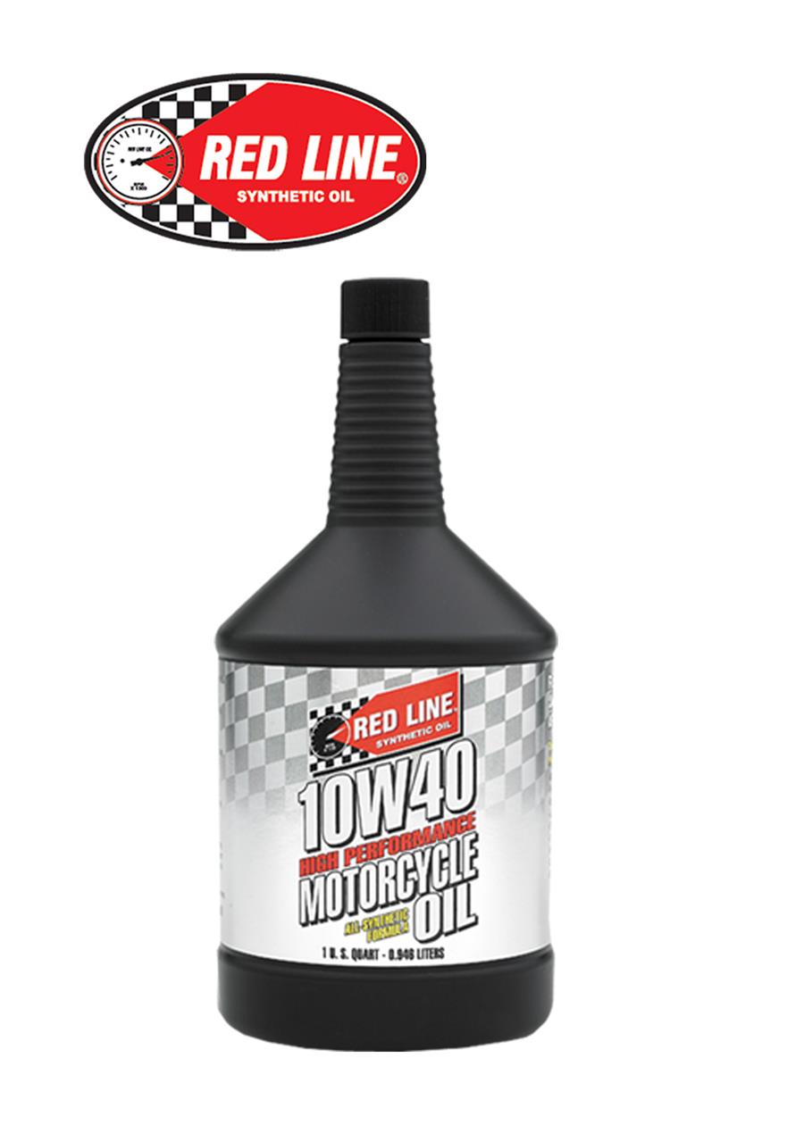Red Line 10W40 Synthetic Motorcycle Oil (Polyol-Ester)
