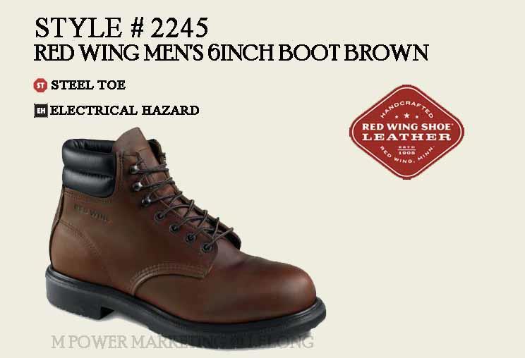red wing 6 inch work boots