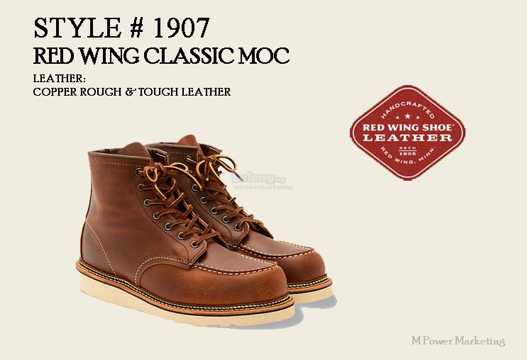 red wing shoes 1907