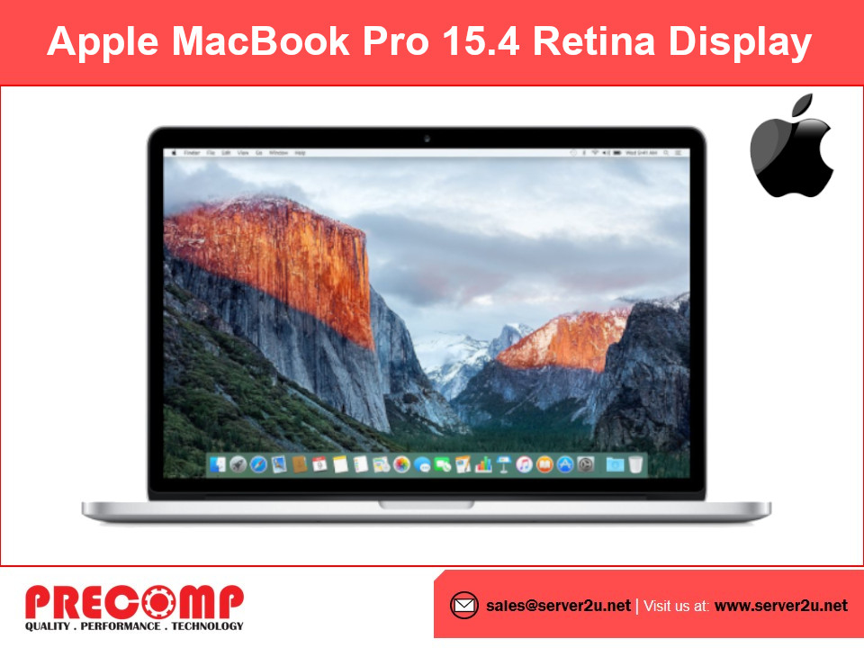 (Refurbished) Apple MacBook Pro 15.4 (end 3/26/2022 203 PM)