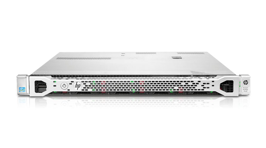 (Refurbished) HPE ProLiant DL360p Gen8 Server (2xE52650v2.32GB.300GB)