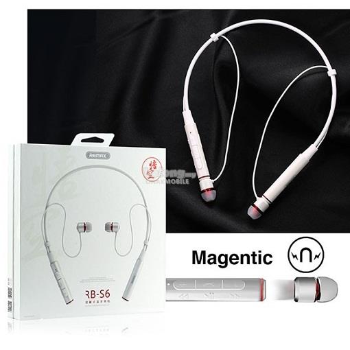Remax RB-S6 Wireless Bluetooth Earphone Headphones with Microphone Spo
