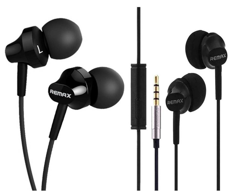 REMAX RM501 Stereo Earphone/Hand Free with Mic 