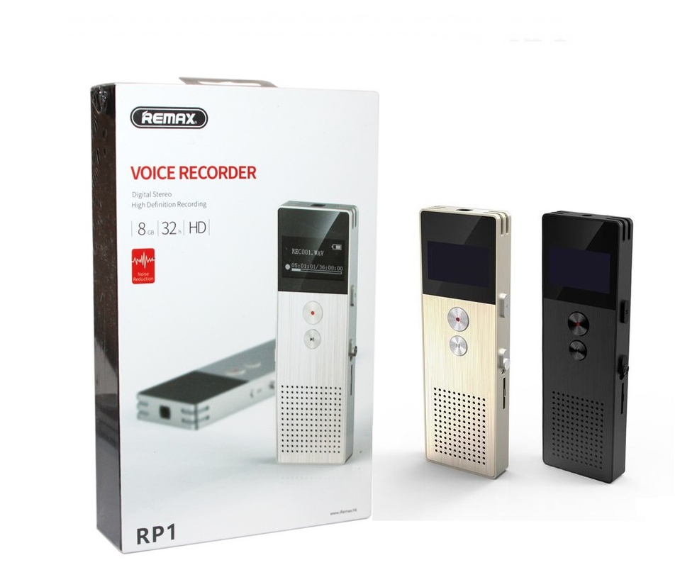 REMAX RP1 8GB DIGITAL AUDIO VOICE RECORDER USB2.0 MP3 MUSIC PLAYER