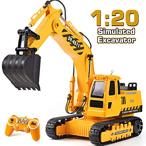 rc excavator toy