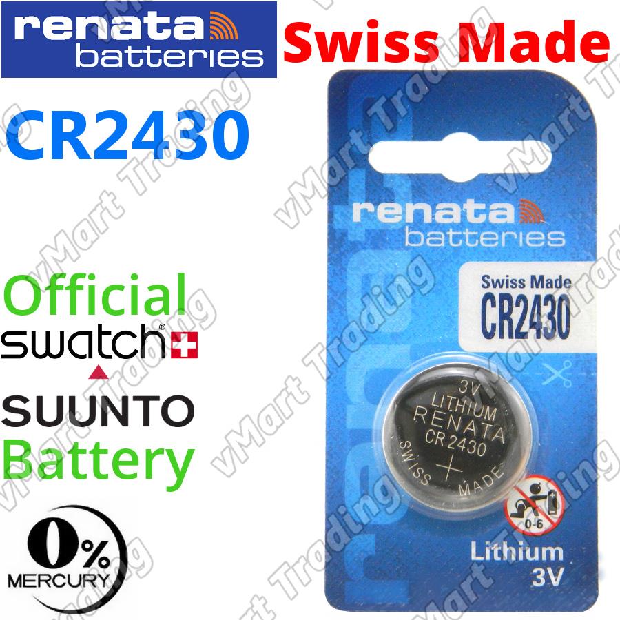 RENATA CR2430 3V Lithium Cell Battery
