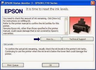 Free epson reset key