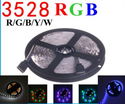 RGB 5M 3528 60 LED Strip Light Flexible Non-Waterproof