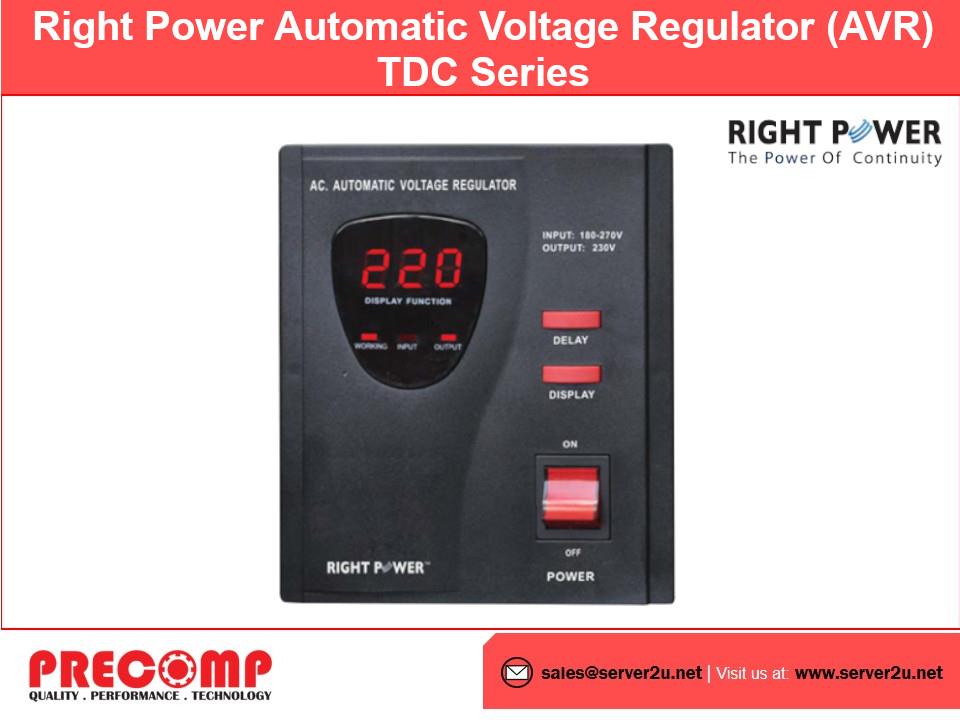 Right Power Automatic Voltage Regulator (TDC 2000)