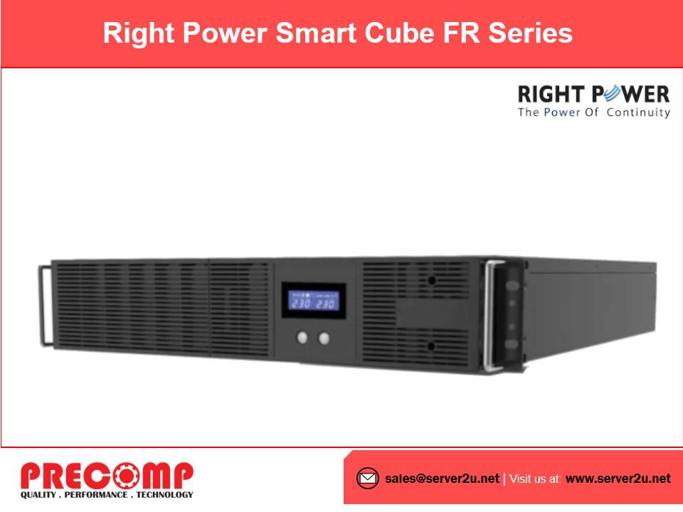 Right Power Smart Cube 1000VA 1U Rackmount (SC FR 1000)