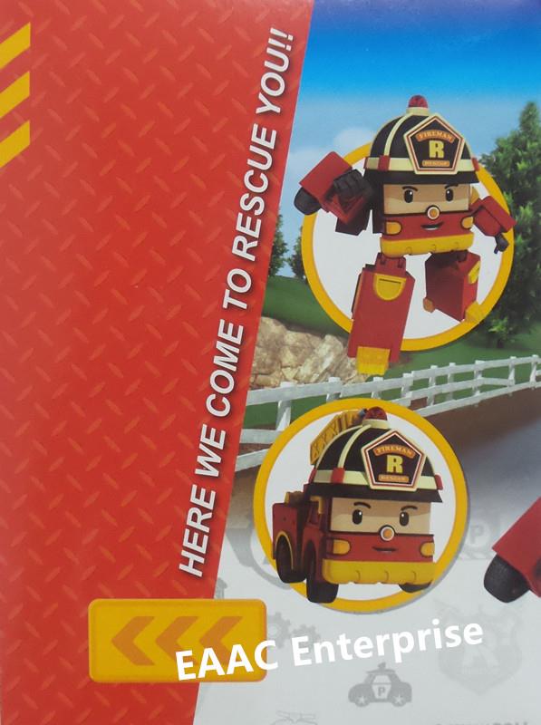 Robocar Roy (Fire Engine) Transformer Korean Cartoon Toys