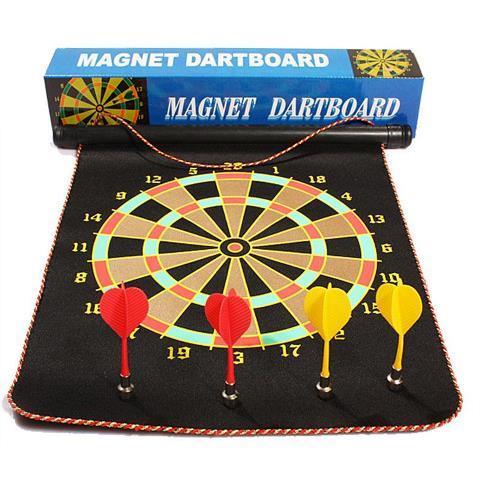 Roll Up Magnetic Dartboard Toy Children Darts Target Play Fun