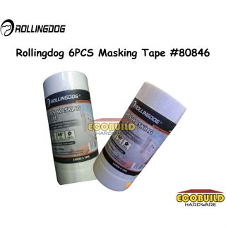 ROLLINGDOG 6PCS MASKING TAPE #80846