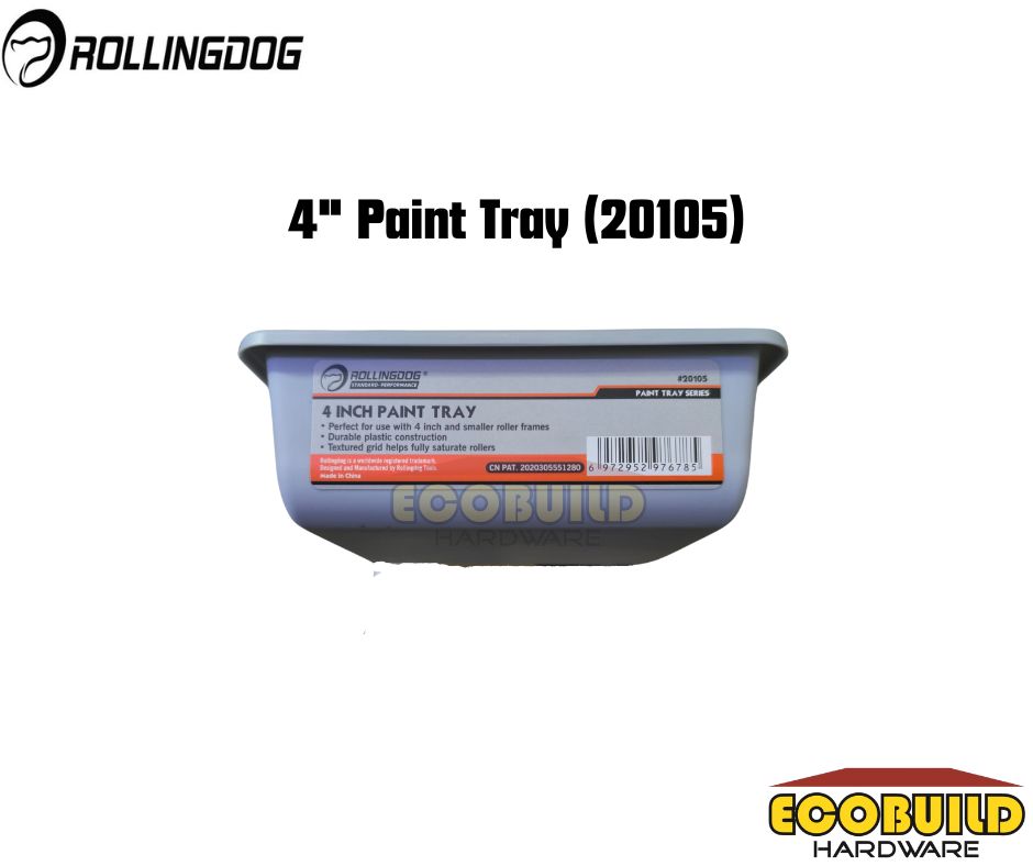 ROLLINGDOG PAINT TRAY 4&quot; (20105)