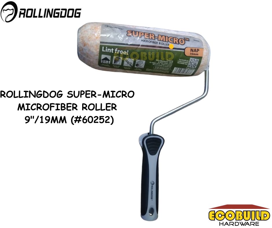 ROLLINGDOG SUPER-MICRO-HIGH DENSITY MICROFIBER ROLLER 9&quot; (#60252)