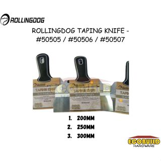 ROLLINGDOG TAPING KNIFE - 200MM / 250MM / 300MM