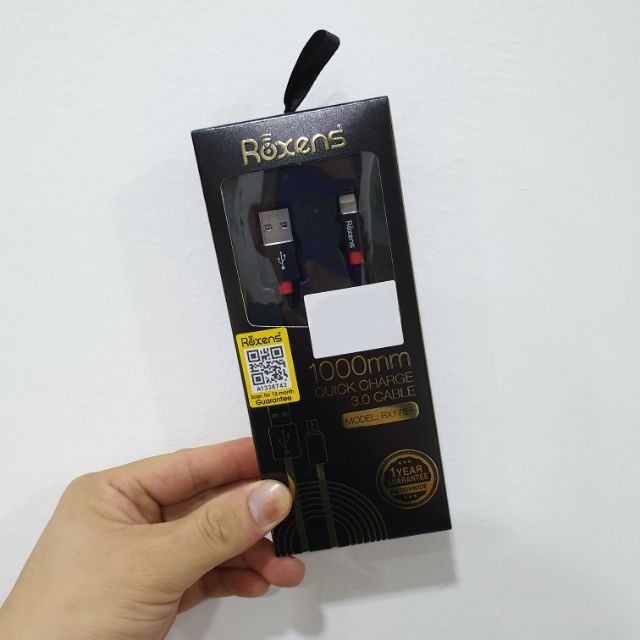 Roxens RX178+ Quick Charge 3.0 Cable