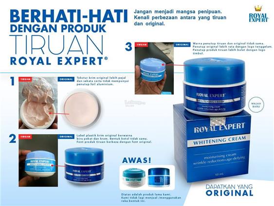 ROYAL EXPERT WHITENING CREAM + FACIA (end 5/15/2018 2:15 PM)