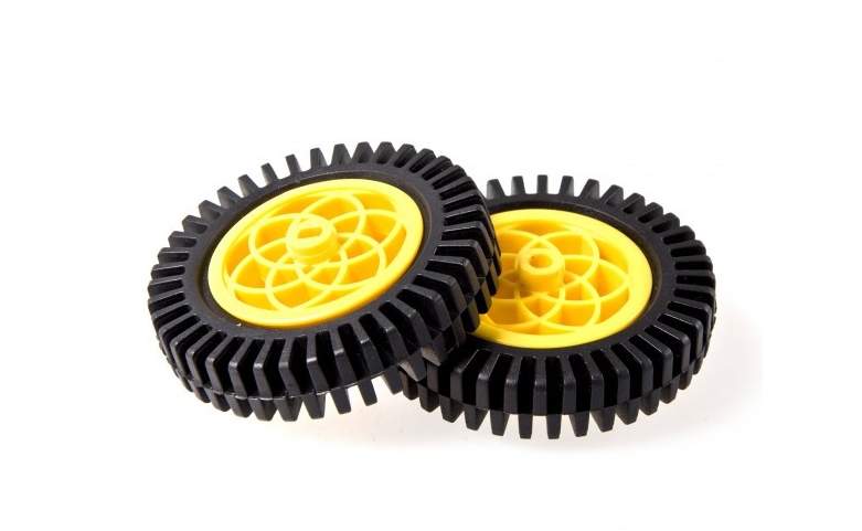 Rubber Wheel (Compatible with Servo  &amp; Motor)