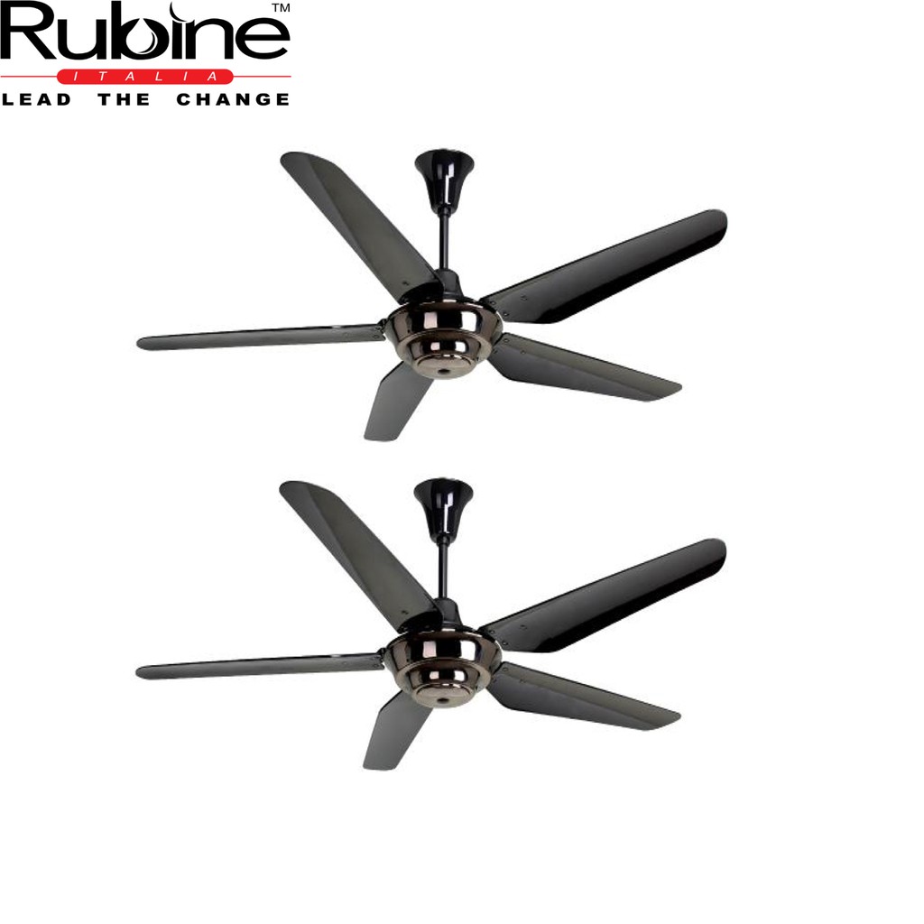Rubine Ceiling Fan RCF-PICCO201-5B 56 &quot; GM - 2 Units