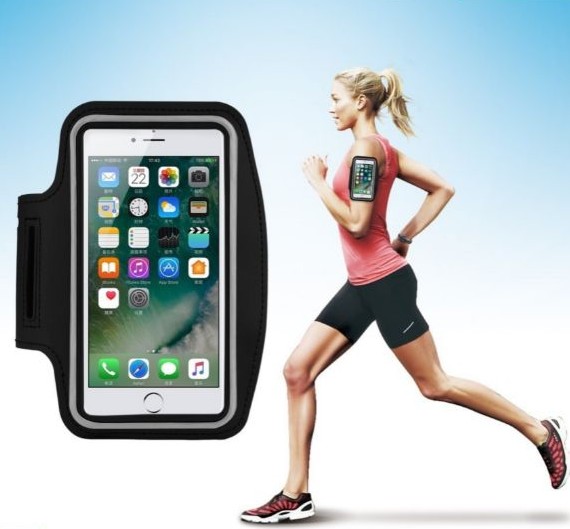 Running Armband Sports Phone Holder Bag Pouch Touch Screen Access
