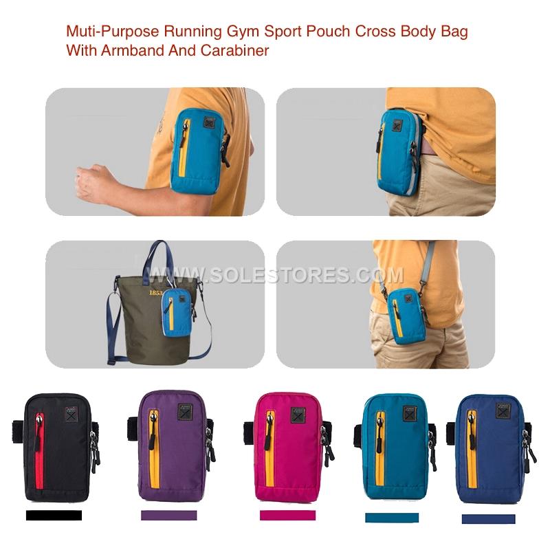 Running Gym Sports Pouch Cross Body End 6 22 2019 3 15 Pm Running Gym Sports Pouch Cross Body Bag With Armband And Carabiner