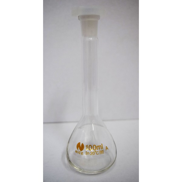 S002Volumetric Flask Class A With Plastic Stopper 2000ml