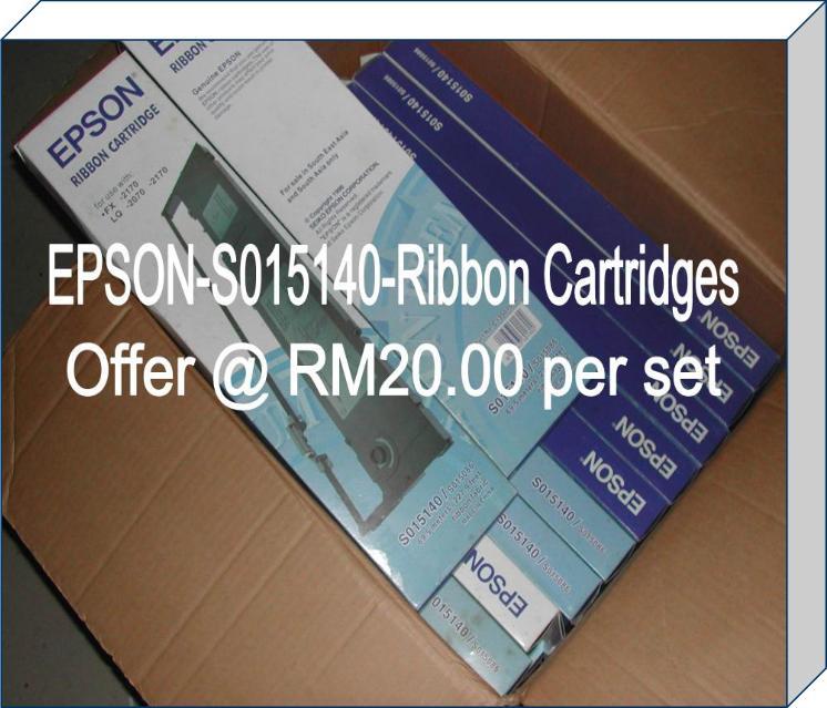 S015140  Epson ribbon cartridges