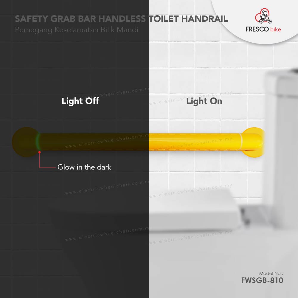 Safety Grab Bar Handless Toilet Handrail