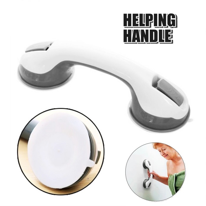 Safety Helping Handle Anti Slip Support Toilet Bathroom Handle Vacuum Suction 