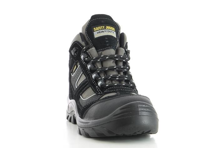 SAFETY JOGGER CLIMBER Safety Shoe Black/Grey Middle Cut