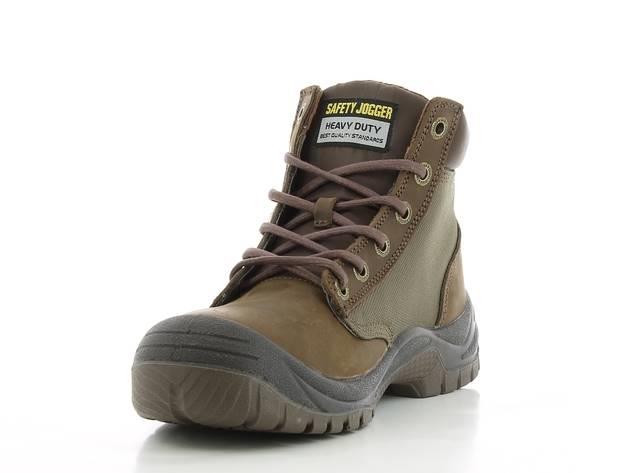 SAFETY JOGGER DAKAR Brown Middle Cut SAFETY SHOES