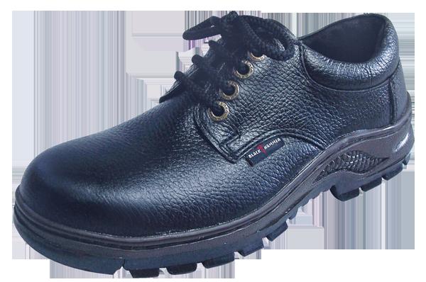 Safety Shoes Black Hammer Men Low Cut Lace Up Black BH2331 ZZ
