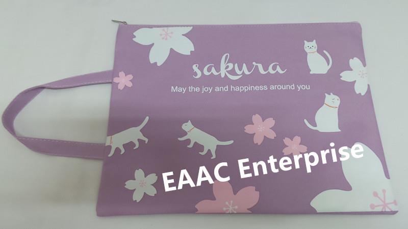 Sakura Cat Design Tuition Bag 34cm x 26cm Fit A4 size