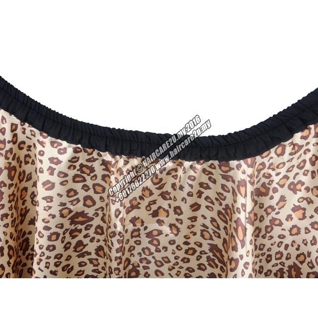 Salon Barber Waterproof Leopard Style Gown Apron Hair Cutting Cape