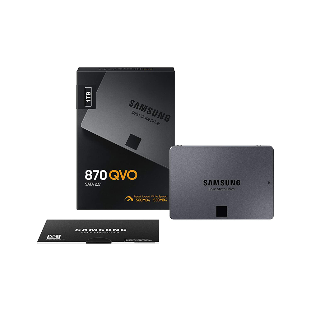 Samsung 2.5&quot; 1TB 870 QVO SATA III SSD - MZ-77Q1T0BW