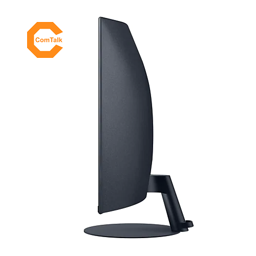 Samsung 27&quot; T55 Curved Monitor with Built-in Speaker (LC27T550FDEXXM)