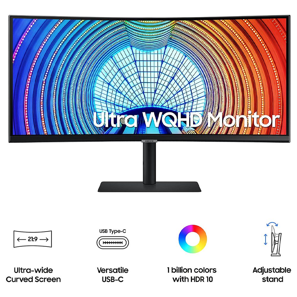 Samsung 34&quot; LS34A650UBEXXS UWQHD 5ms 100Hz ViewFinity Monitor