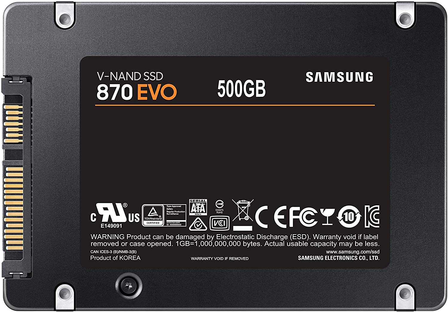 Ssd samsung 870 evo 500gb обзор