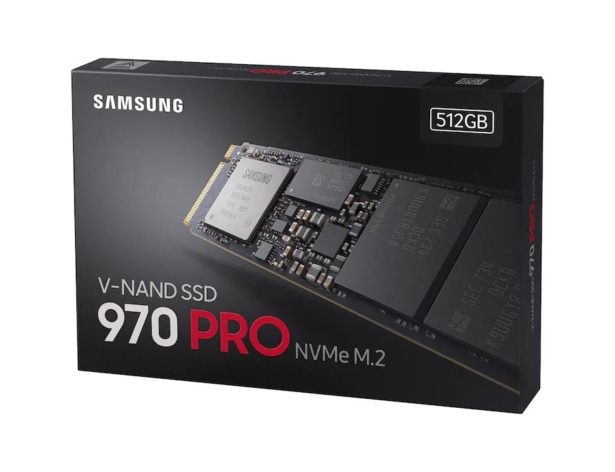 Samsung 970 PRO 512GB PCIe NVMe M.2 SOLID STATE DRIVE SSD MZ-V7P512BW