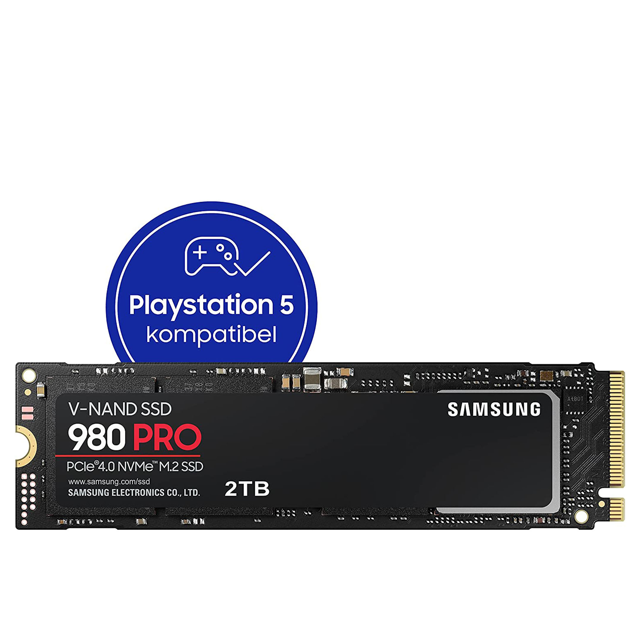 SAMSUNG 980 PRO 2TB 4 NVMe M.2 SOLID STATE DRIVE - MZ-V8P2T0BW