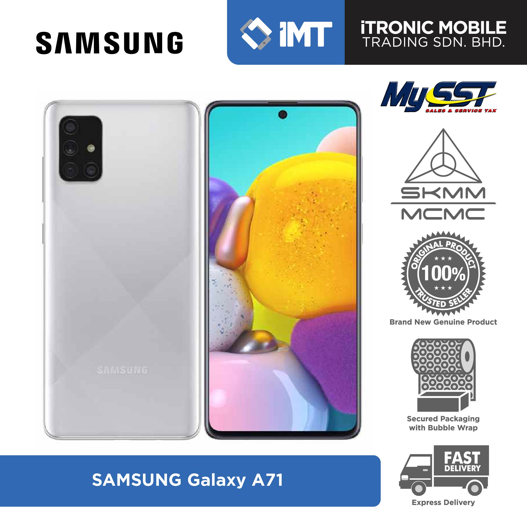 samsung a71 8gb ram specification