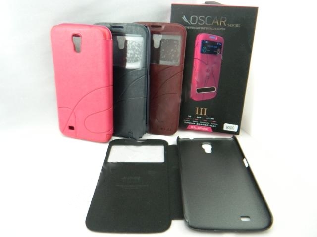 Samsung Galaxy Mega 6.3 I9200 Oscar 3 Ultra Thin Leather Case Pouch