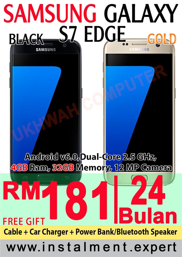 Samsung Galaxy S7 Edge 32GB Harga An (end 2/17/2017 8:15 AM)