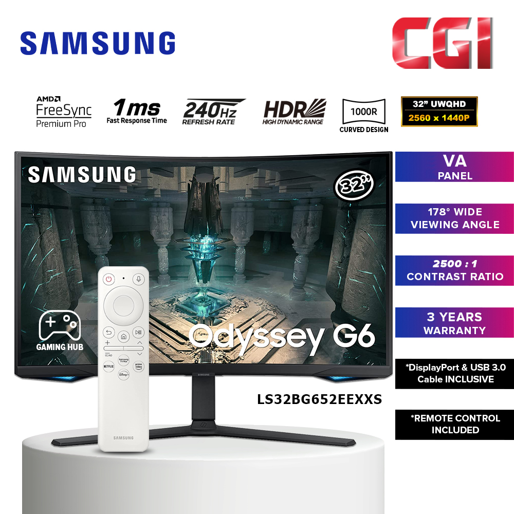 Samsung  LS32BG652EEXXS 32&quot; Odyssey G65B VA QHD