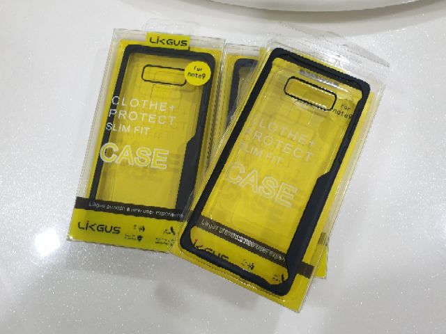 SAMSUNG Note 9 LIKGUS 0.38mm ULTRA Slim Transparent TPU Case