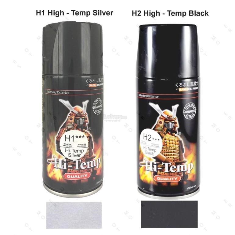 Heat Resistant Paint Harga In Malaysia Samurai Spray Paint Heat Resistant High Temperature Black Silver
