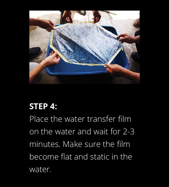SAMURAI WATER TRANSFER FILM WFP001-2 + WATER FILM ACTIVATOR 400ML