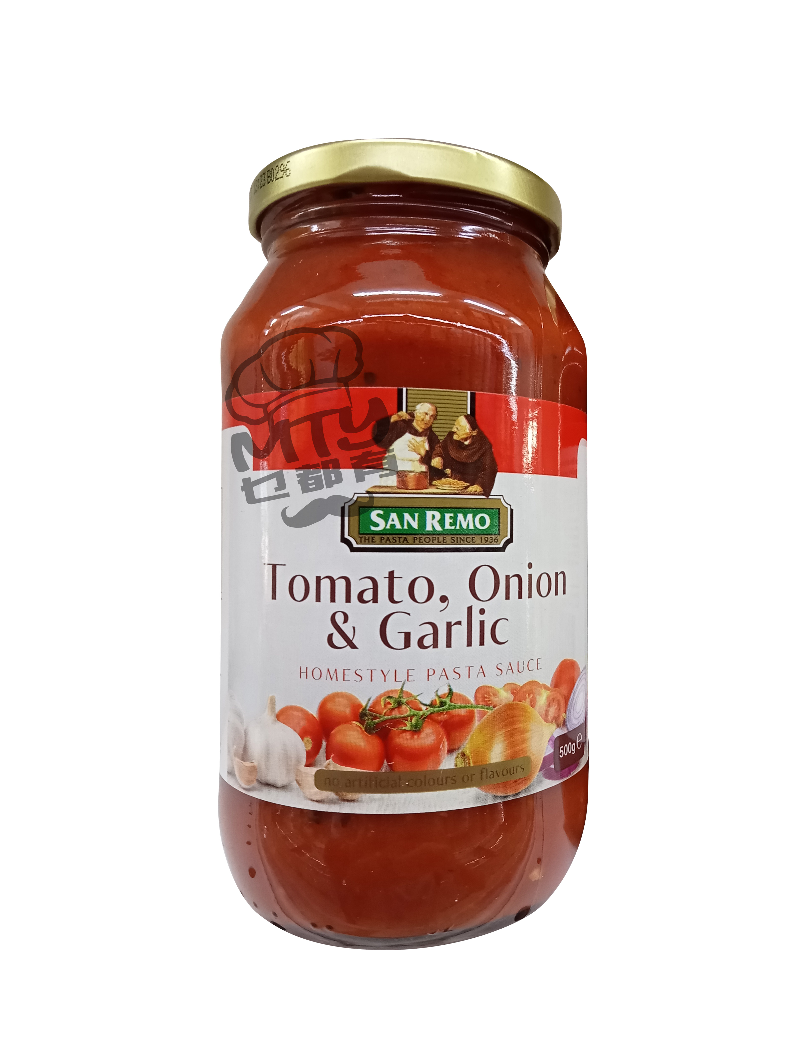 San Remo Tomato, Onion &amp; Garlic Sauce 500g